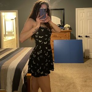 Urban Outfitters Mini Dress with Little Butterflies :)